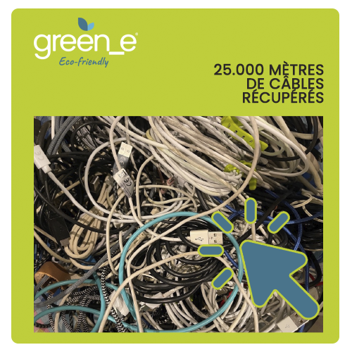 25.000 mètres de câbles récupérés